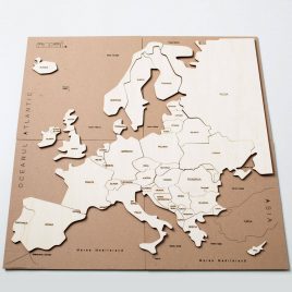 Puzzle Hartă – Europa